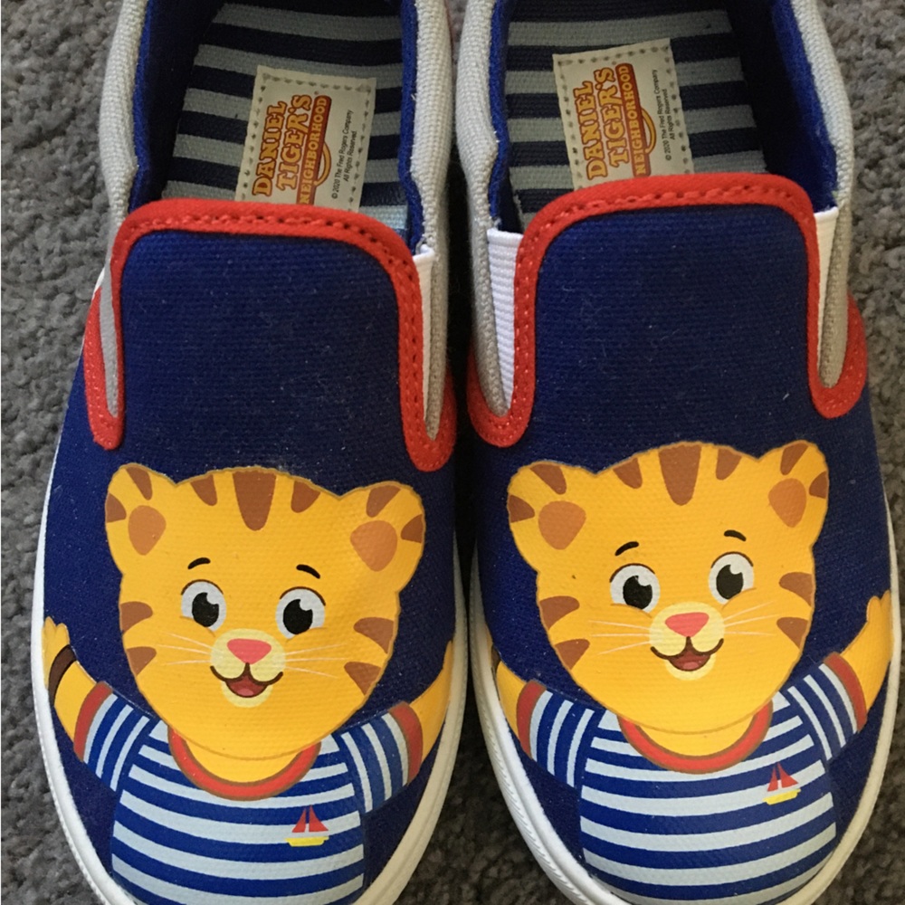 Toddler Size 10 Daniel Tiger Shoes - Brand New